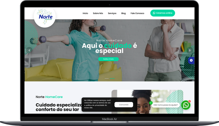 Site em destaque